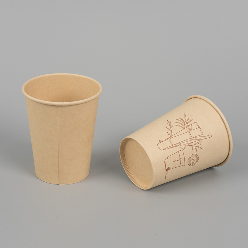 Solong layer disposable kawayan pulp mainit na tasa